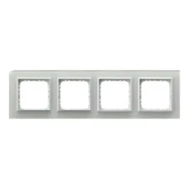 ospel-sonata-ramka-czterokrotna-szklo-szare-do-wlacznikow-i-gniazd