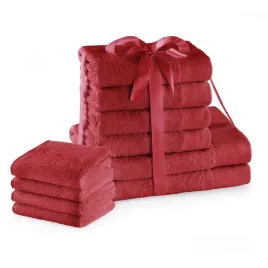 ameliahome-zestaw-recznikow-amari-2-70x140-4-50x100-4-30x50-c-czerwony