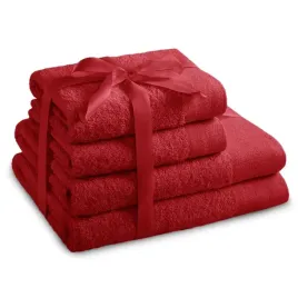ameliahome-zestaw-recznikow-2-70x140-2-50x100-czerwony