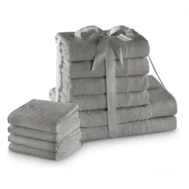 ameliahome-zestaw-recznikow-amari-2-70x140-4-50x100-4-30x50-srebrny