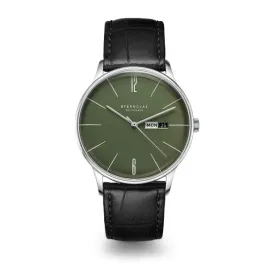 zegarek-sternglas-berlin-olive-green-quartz-38-mm