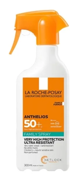 La Roche-Posay Anthelios Family Spray SPF 50+ 300ml Spray Przeciwsłoneczny