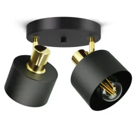 lampa-sufitowa-wiszaca-plafon-zyrandol-spot-led-2x-e27-czarna-zlota-classic