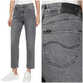 lee-carol-steel-wysokie-szare-proste-damskie-spodnie-jeansowe-7-8-w28-l33