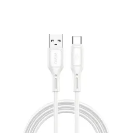 wiwu-kabel-usb-serii-starlink-usb-a-usb-c-24a-1m-bialy