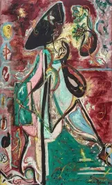 jackson-pollock-the-moon-woman