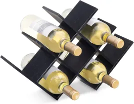 stojak-na-wino-8-butelek-czarny-organizer-kuchenny
