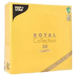 serwetka-gastronomiczna-40x40-royal-zolta-50szt