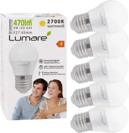 lumare-zarowka-led-e27-5w-zestaw-5szt