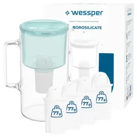 dzbanek-szklany-wessper-d2-borosilicate-3l-5x-filtr-wessper-aquaclassic