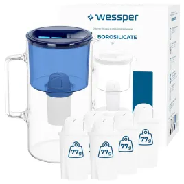 dzbanek-filtrujacy-szklany-wessper-3l-d2-borosilicate-6x-filtr-wklad