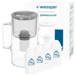 dzbanek-szklany-wessper-d2-borosilicate-3l-5x-filtr-wessper-aquaclassic