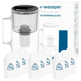 dzbanek-szklany-wessper-d2-borosilicate-3l-10x-filtr-wklad-wody-wessper