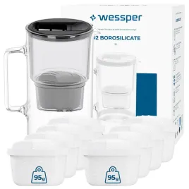 dzbanek-szklany-filtrujacy-wessper-d2-borosilicate-3l-9x-filtr-aquamax