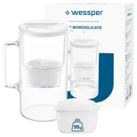 szklany-dzbanek-filtrujacy-wessper-d2-borosilicate-3l-bialy-2x-filtr