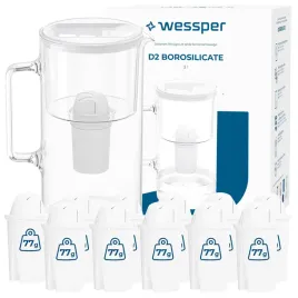 szklany-dzbanek-filtrujacy-wessper-d2-borosilicate-3l-12x-filtr
