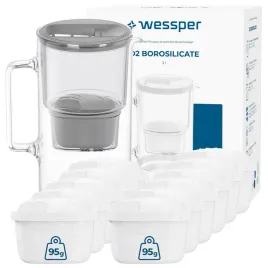 dzbanek-szklany-wessper-d2-borosilicate-3l-12x-filtr-wklad-wody-wessper