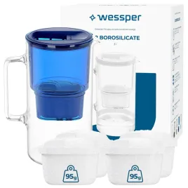 dzbanek-filtrujacy-szklany-wessper-d2-borosilicate-3l-5x-filtr-aquamax
