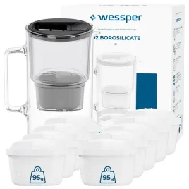 dzbanek-szklany-filtrujacy-wessper-d2-borosilicate-3l-czarny-10x-filtr