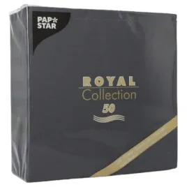 serwetka-gastronomiczna-40x40-royal-czarna-50szt