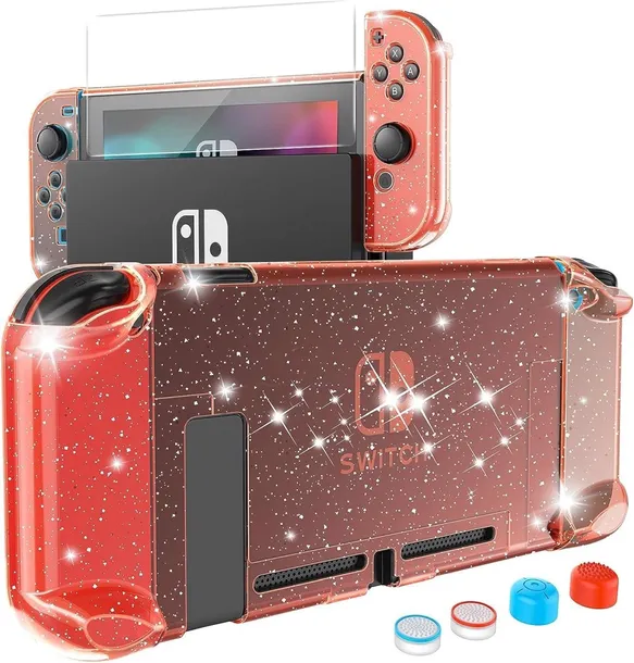 etui-na-nintendo-switch-czerwony-brokat