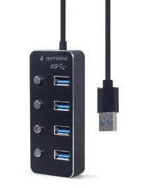 hub-4w1-rozdzielacz-usb-3-1-aktywny-metalowy-z-wylacznikami-5-gb-s-1m