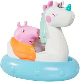 swinka-peppa-zabawka-do-wanny-kapieli-psikawka-jednorozec-ponton-tomy