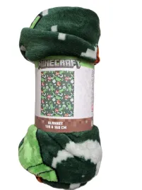kocyk-koc-minecraft-130x160-cm-zielony-halantex-pluszowy-puszysty-creeper