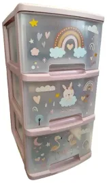 curver-regal-dzieciecy-komoda-girl-na-kolkach-3-x-10l-515-x-355-x-263-cm