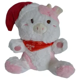 maskotka-pluszak-zabawka-krowa-swiateczna-20cm