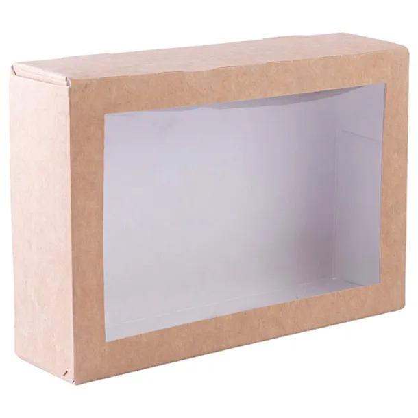Pudełko papierowe na sushi z okienkiem 260x190x60 mm 100 sztuk SUP
