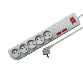 przedluzacz-z-filtrem-5gn-3m-z-wylacznikiem-szary-2300w-10a-elgotech