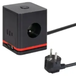 przedluzacz-cube-gn-z-u-usb-a-usb-c-15m-czarny