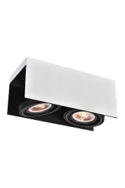 lampa-spot-2xar111-gu10-biala-z-czarnym-srodkiem-verso-14x31x13-gtv-decor