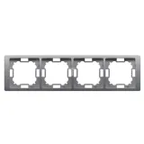 basic-modul-inox-ramka-4-krotna-kontakt-simon