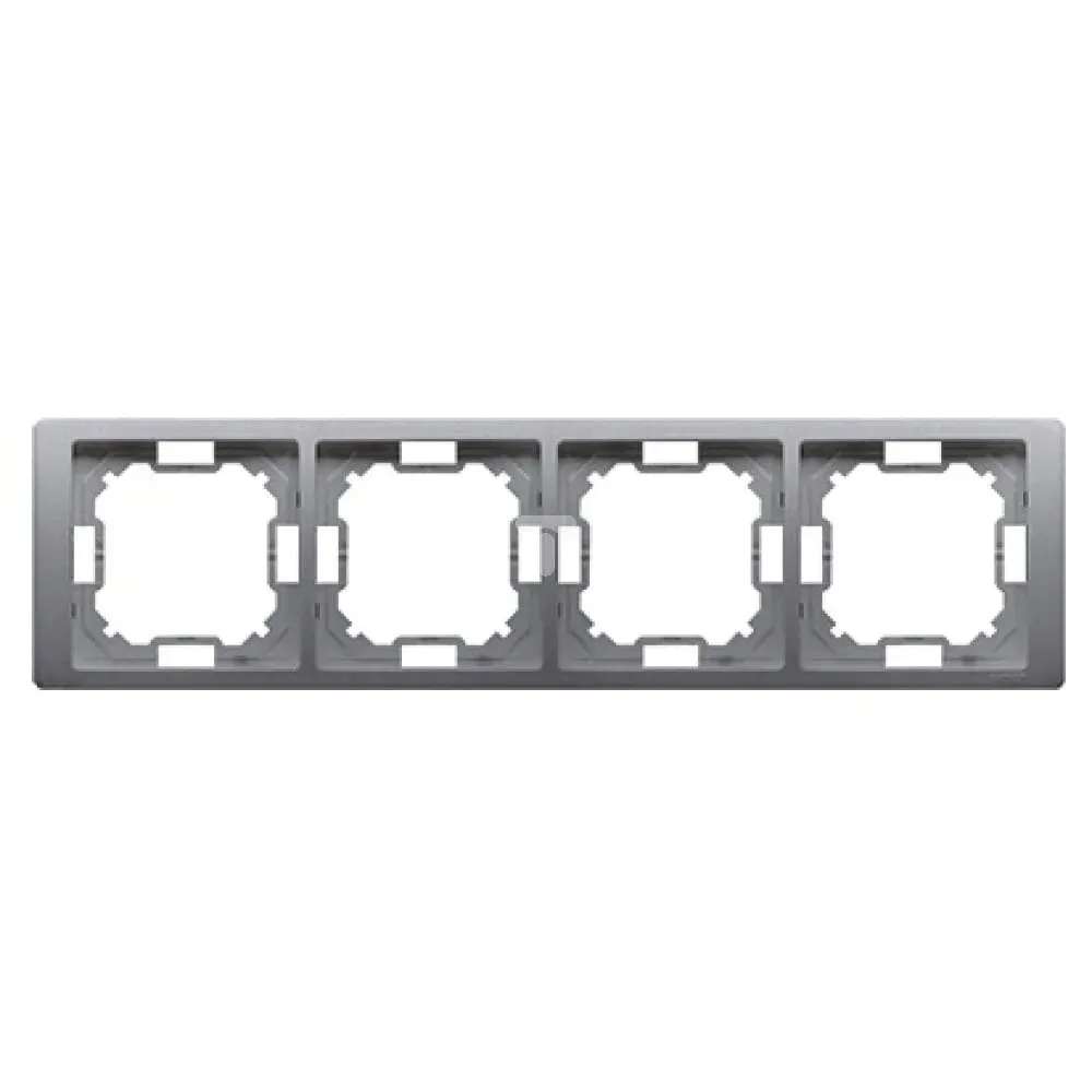basic-modul-inox-ramka-4-krotna-kontakt-simon-stan-nowy