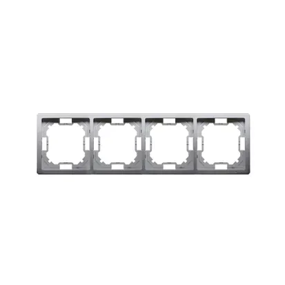 basic-modul-inox-ramka-4-krotna-kontakt-simon-kolor-srebrny