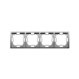 basic-modul-inox-ramka-4-krotna-kontakt-simon-kolor-srebrny