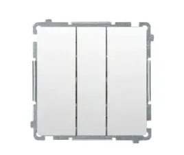 basic-modul-bialy-przycisk-potrojny-10ax-250v-szybkozlacza-kontakt-simon
