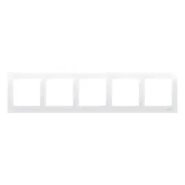 ramka-pieciokrotna-biala-dr5-11-simon-54-premium