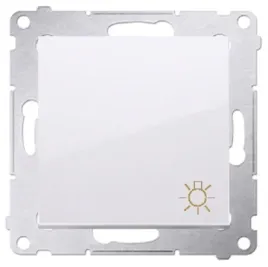 simon-54-premium-bialy-przycisk-swiatlo