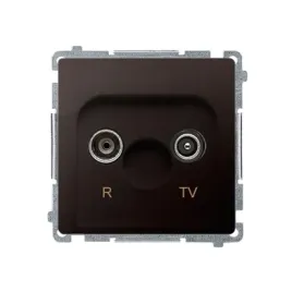 basic-modul-czekoladowy-gniazdo-rtv-przelotowe-10db-kontakt-simon