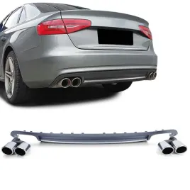 spoiler-dyfuzor-dokladka-zderzaka-audi-a4-b8-07-11-koncowki-tlumika-chrom