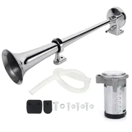 sygnal-klakson-z-kompresorem-chromowany-fanfara-12v-chrom-trabka-mocna