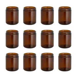 sloik-pojemnik-szklany-brazowy-do-zalewu-swiec-250ml-zestaw-12-sztuk