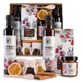 kosz-prezentowy-duzy-zestaw-na-prezent-herbata-syropy-owoce-miod-konfitury