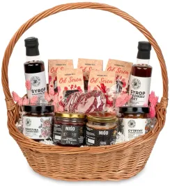 kosz-prezentowy-duzy-zestaw-herbat-od-serca-wiklinowy-miody-czekolada-syrop