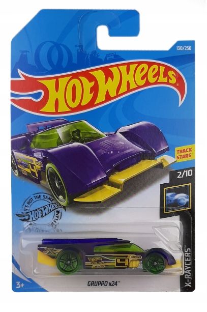 Hot Wheels Samochodzik Gruppo X24 Erlipl 8002