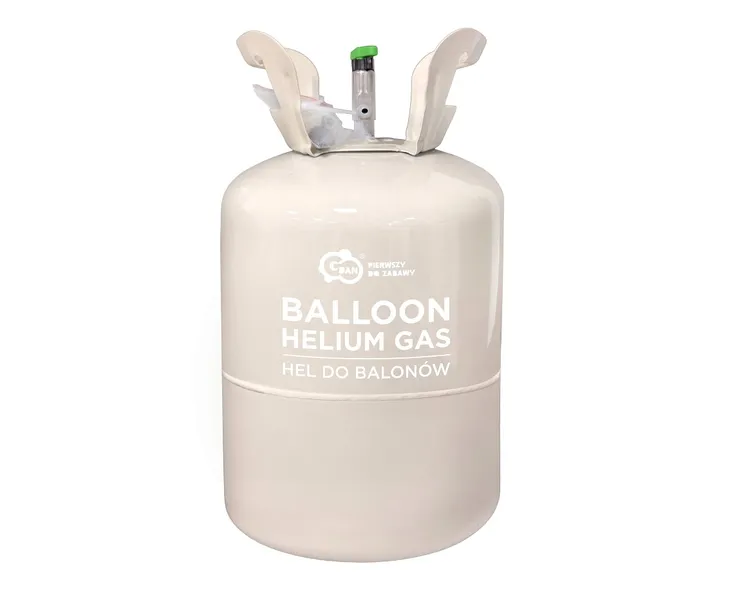 Butla z Helem na 30 Balonów Ślub Wesele Komunia Łuk Brama Hel do Balonów