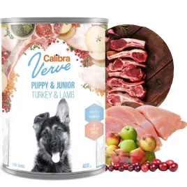 calibra-verve-gf-junior-turkey-lamb-400-g-mokra